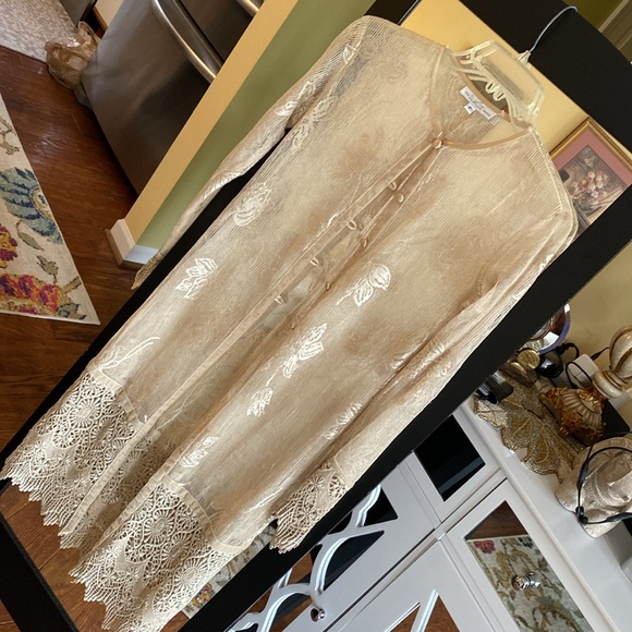 Vintage THE WHITE House long cardigan - Picture 9 of 15